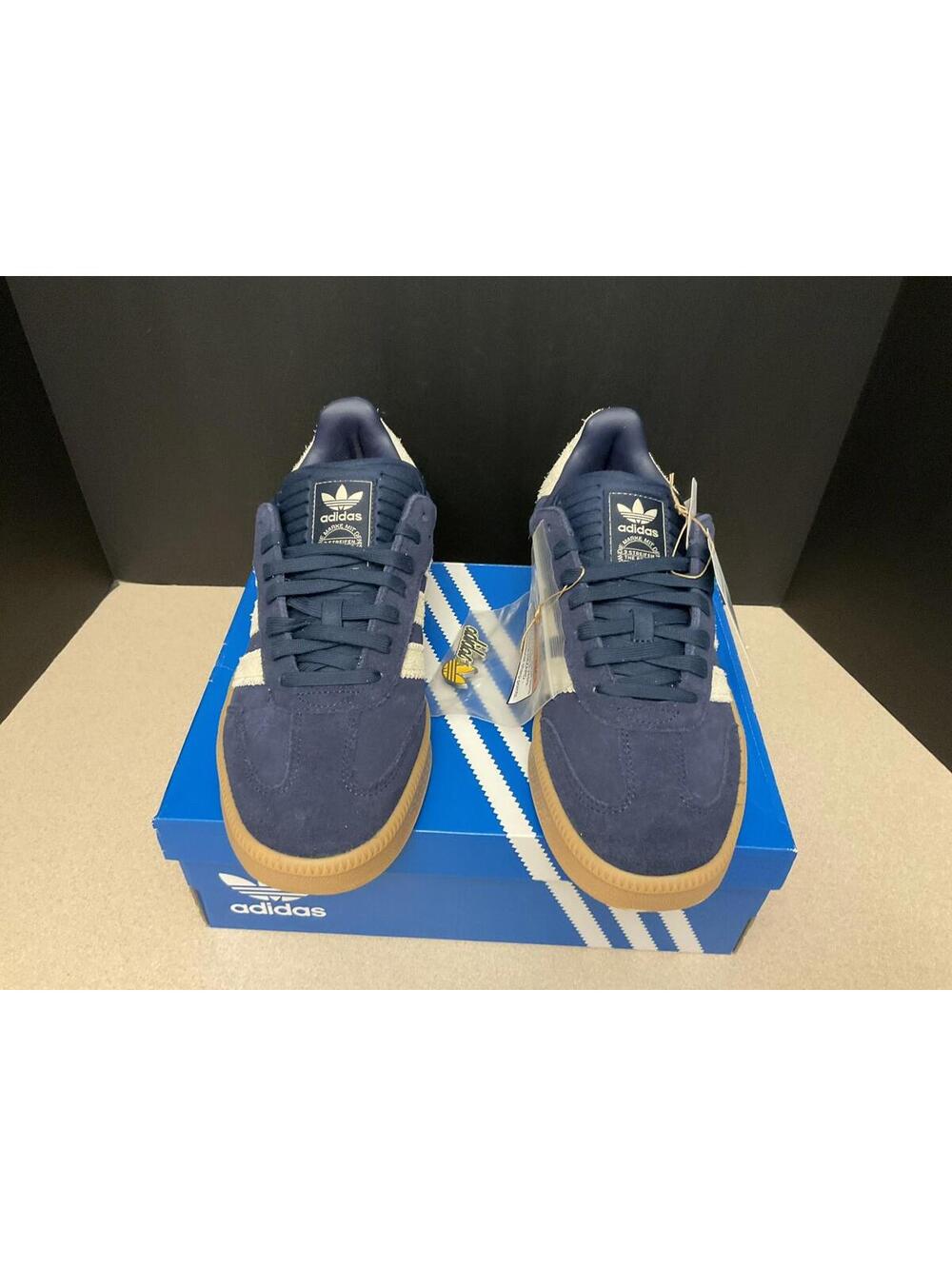 New! Mens Adidas Samba XLG Night Indigo/Warm Vanilla Athletic Shoes. Size 11. - Picture 2 of 10